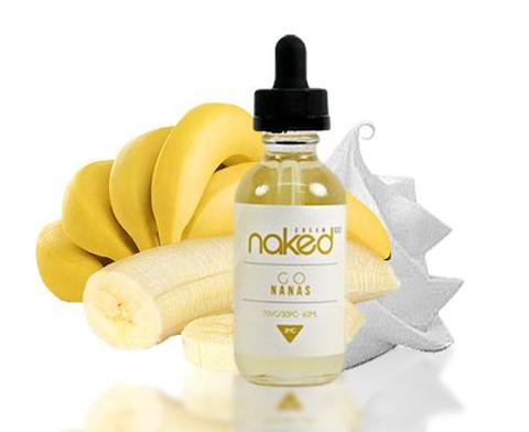 Naked 100 Cream Go Nanas 60ml - Vape Circle